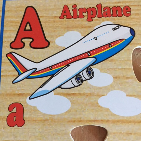 a is for airplane