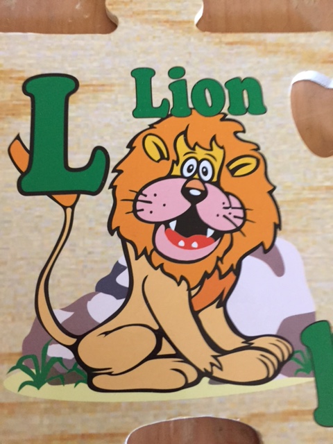 l is for lion