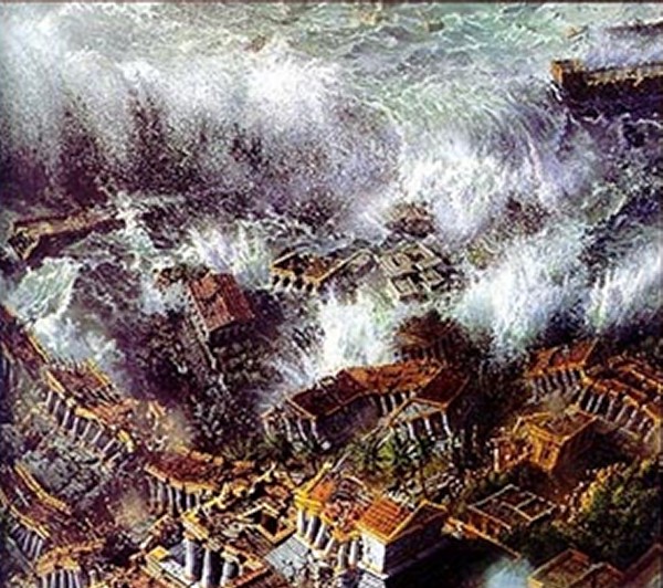 atlantis sinking