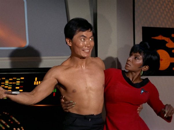 sulu and uhura
